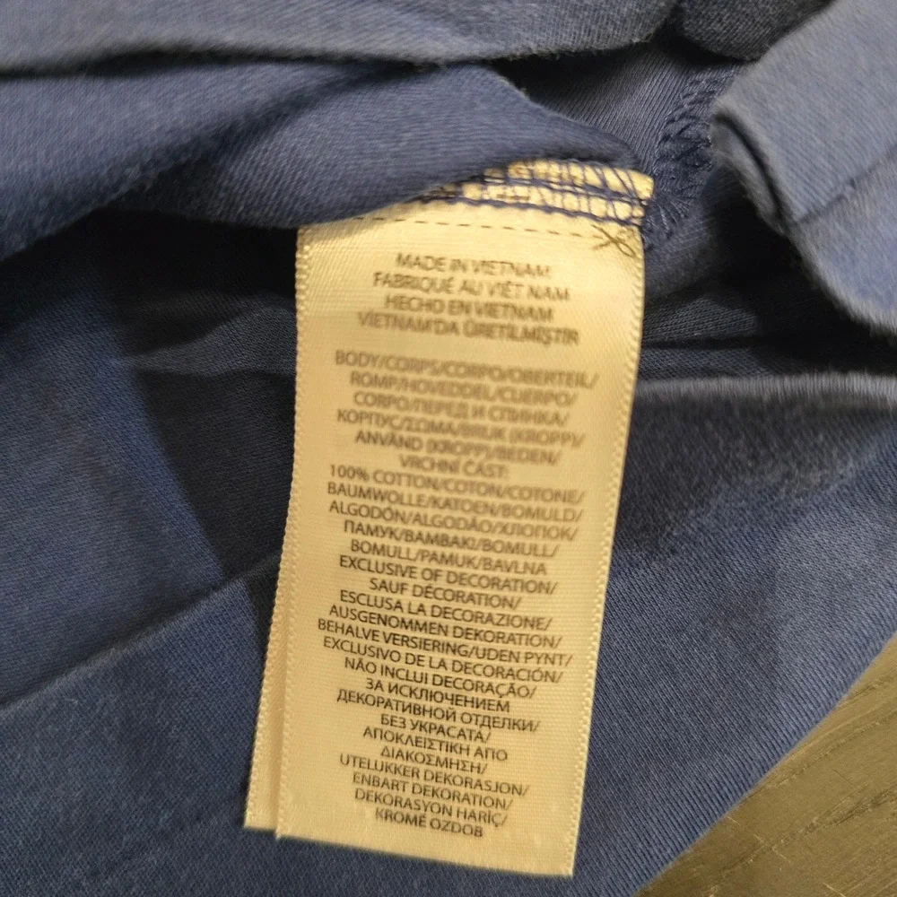 Polo Ralph Lauren Mens Classic Fit Blue Short Sleeve Polo Shirt Large Pony‎ Logo